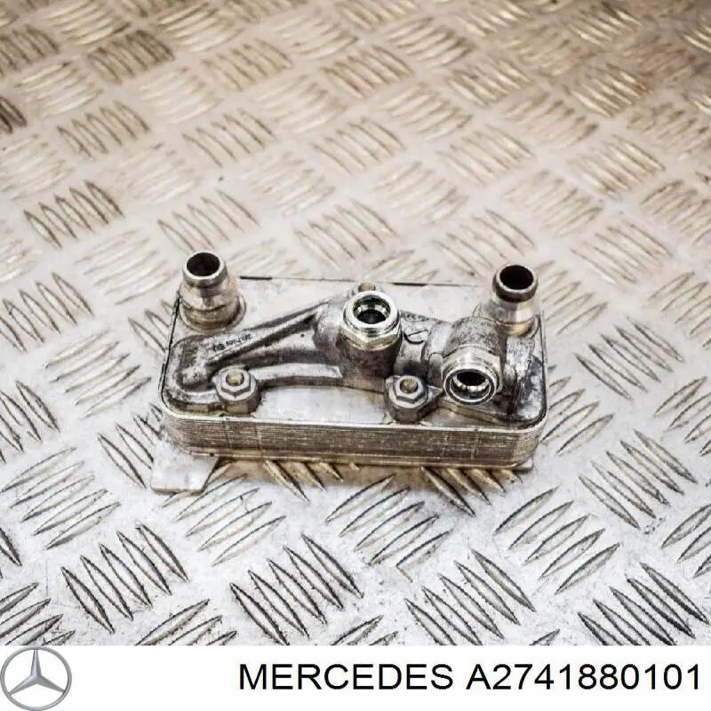 Radiador de aceite, bajo de filtro para Mercedes E (C238)