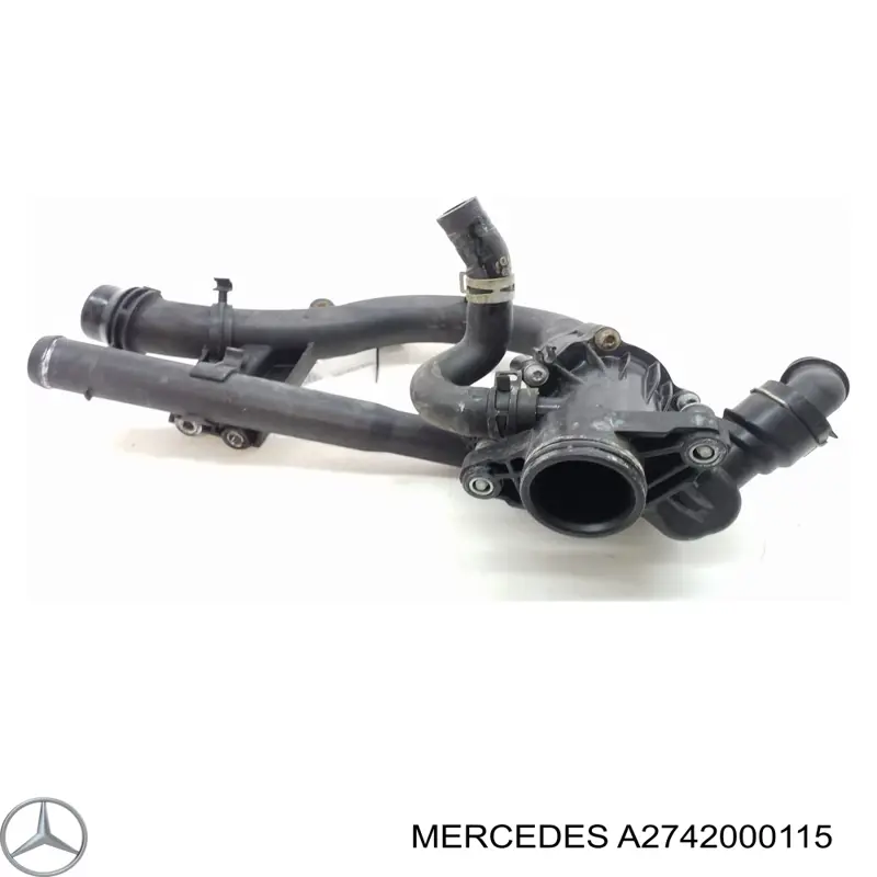 Carcasa del termostato para Mercedes GLK (X204)
