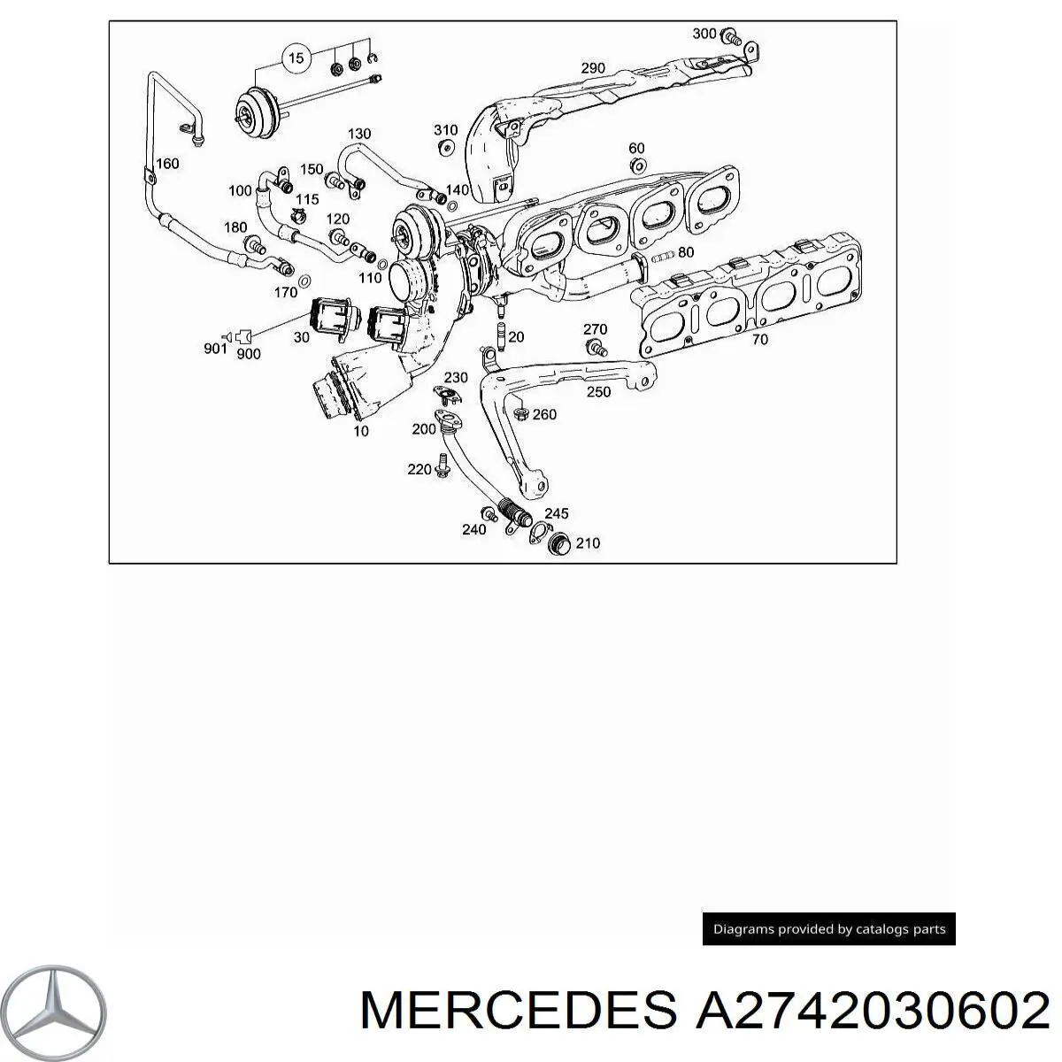 A2742030602 Mercedes