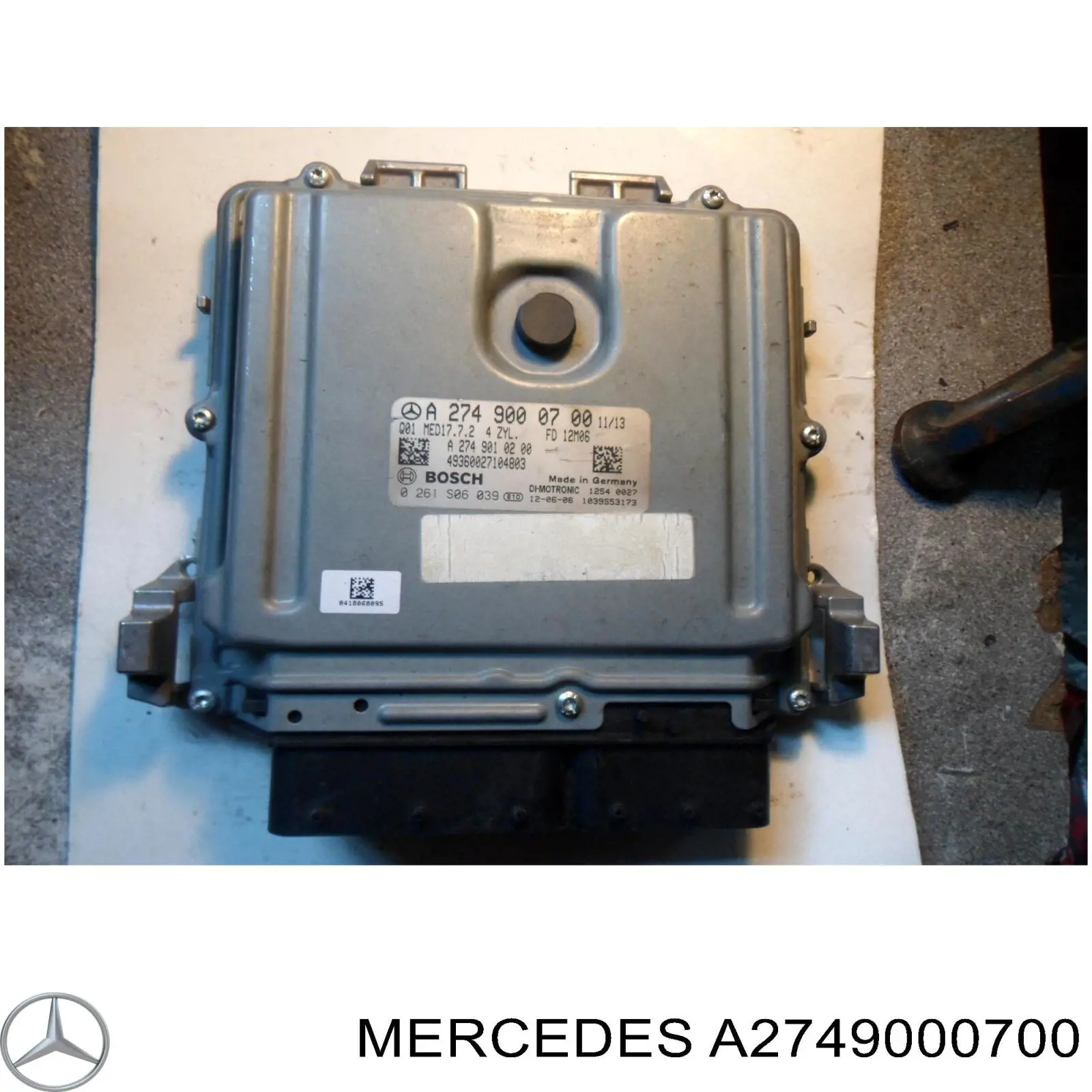 A274900070080 Mercedes módulo de control del motor (ecu)