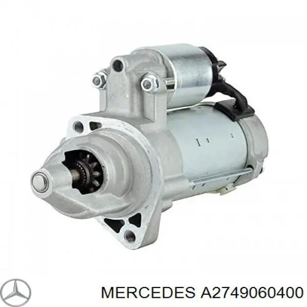 A2749060400 Mercedes motor de arranque