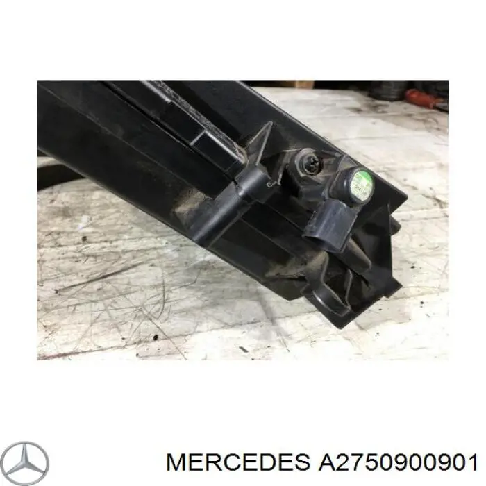 A2750900901 Mercedes casco de filtro de aire