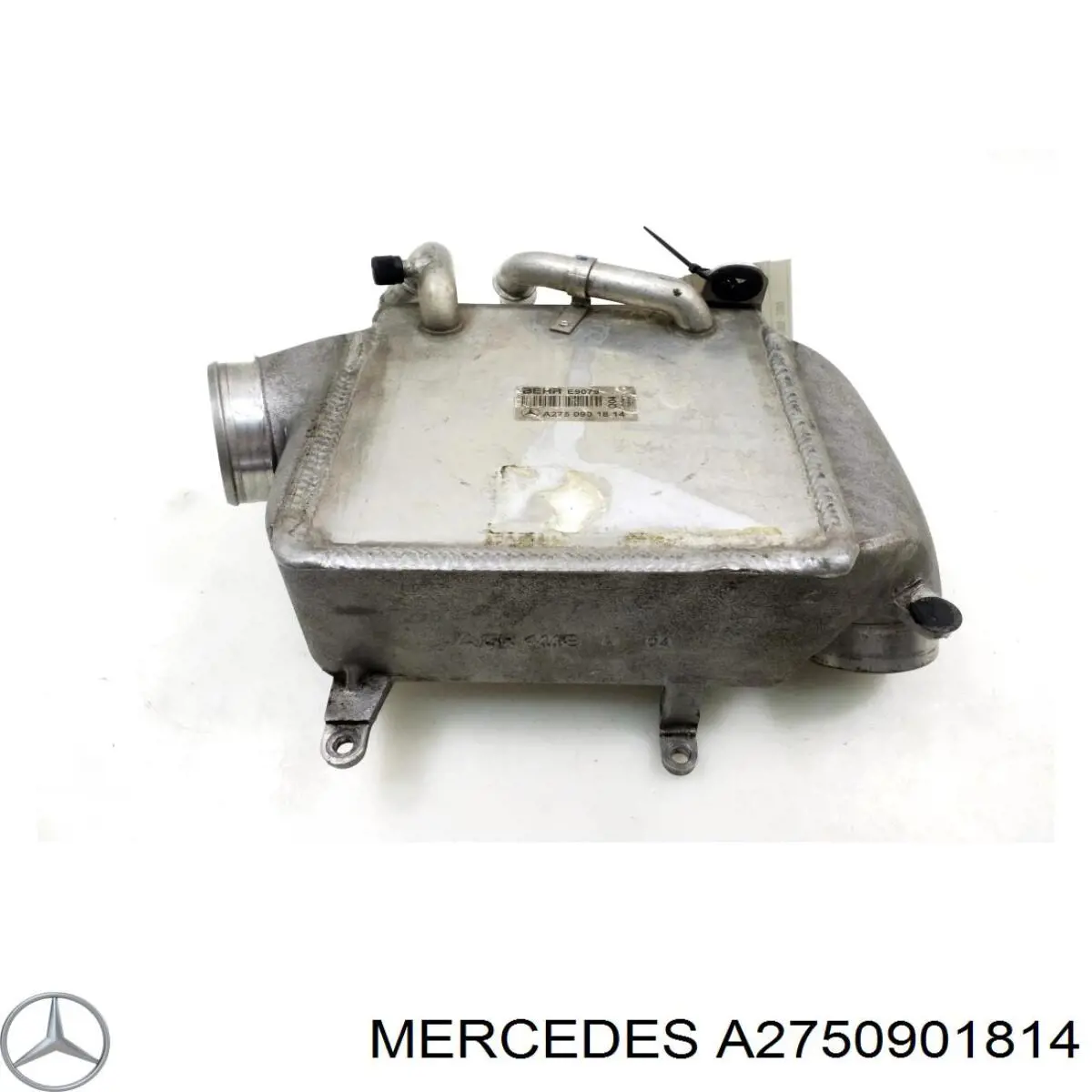 Radiador de aire de admisión Mercedes A2750901014 precio, desde 158,93 EUR