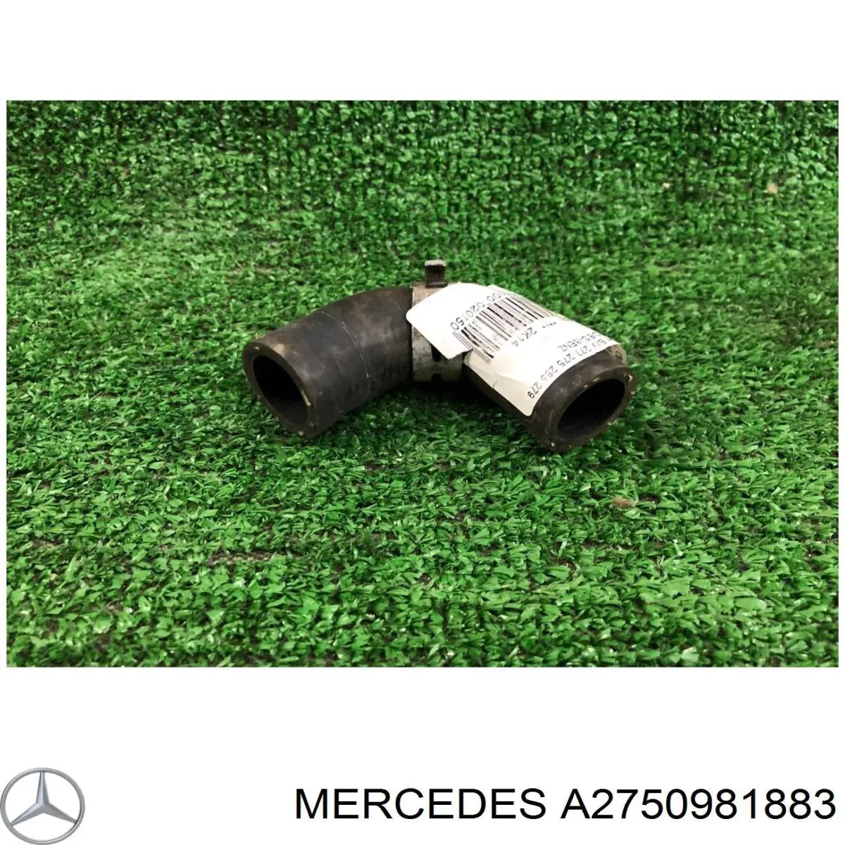 A2750981883 Mercedes tubo de ventilacion del carter (separador de aceite)
