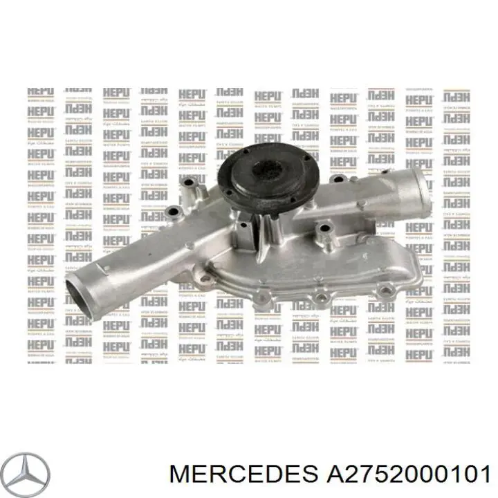 Bombeadora de agua Mercedes A2752000101 precio, desde 71,10 EUR