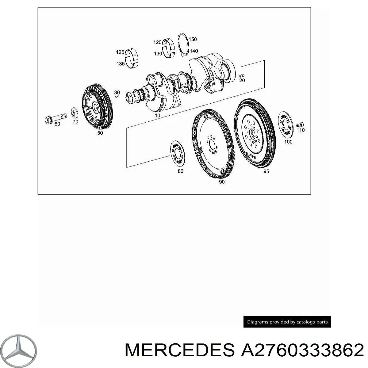  Mercedes A2760333862 precio, desde 8,26 EUR