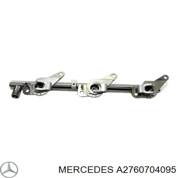 A2760703495 Mercedes rampa de inyectores derecha