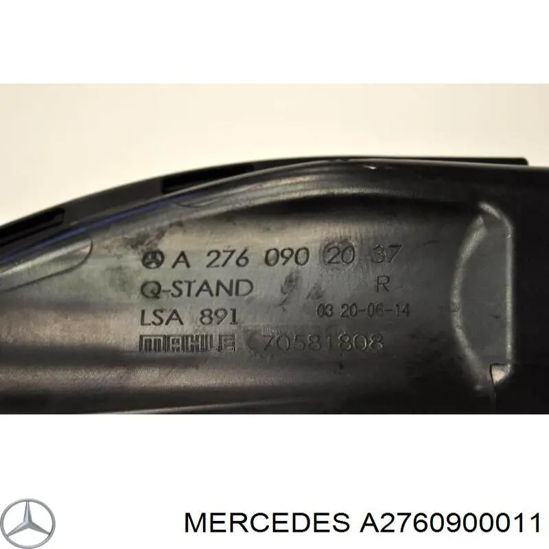 A2760900011 Mercedes