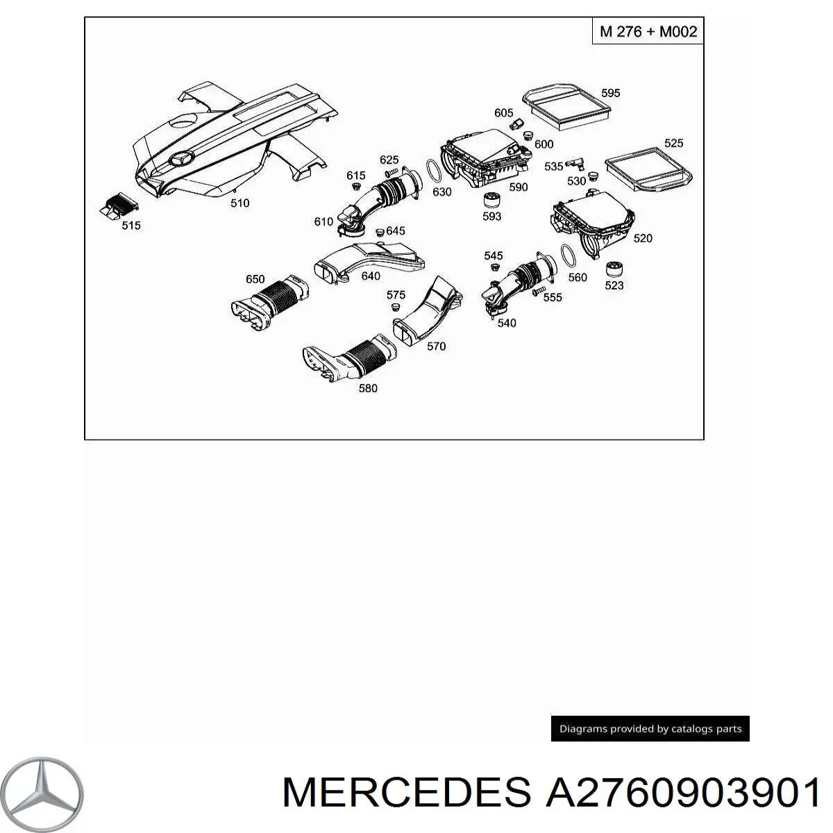 A2760903901 Mercedes