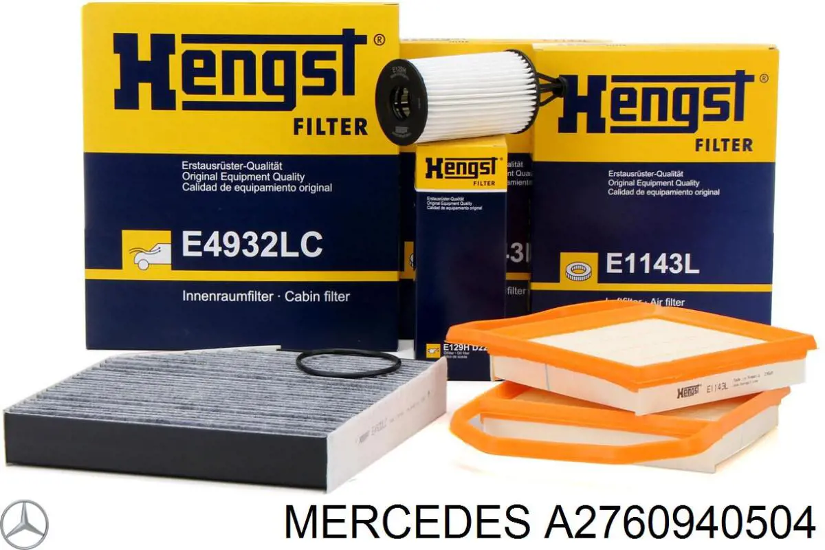 Filtro de aire A2760940504 Mercedes