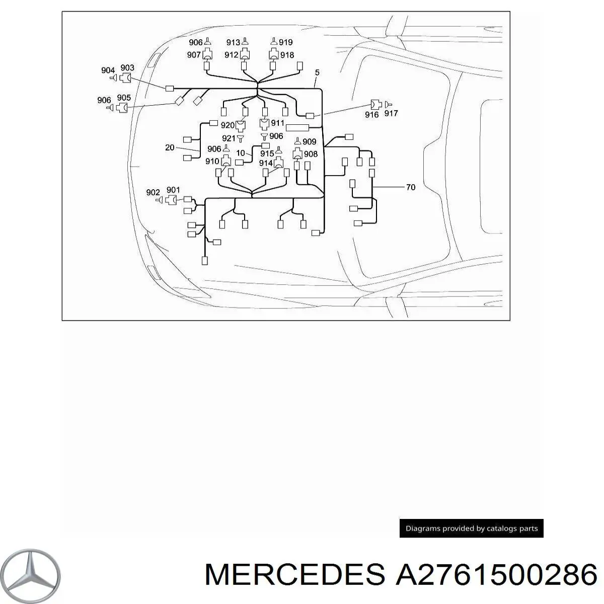 A2761500286 Mercedes