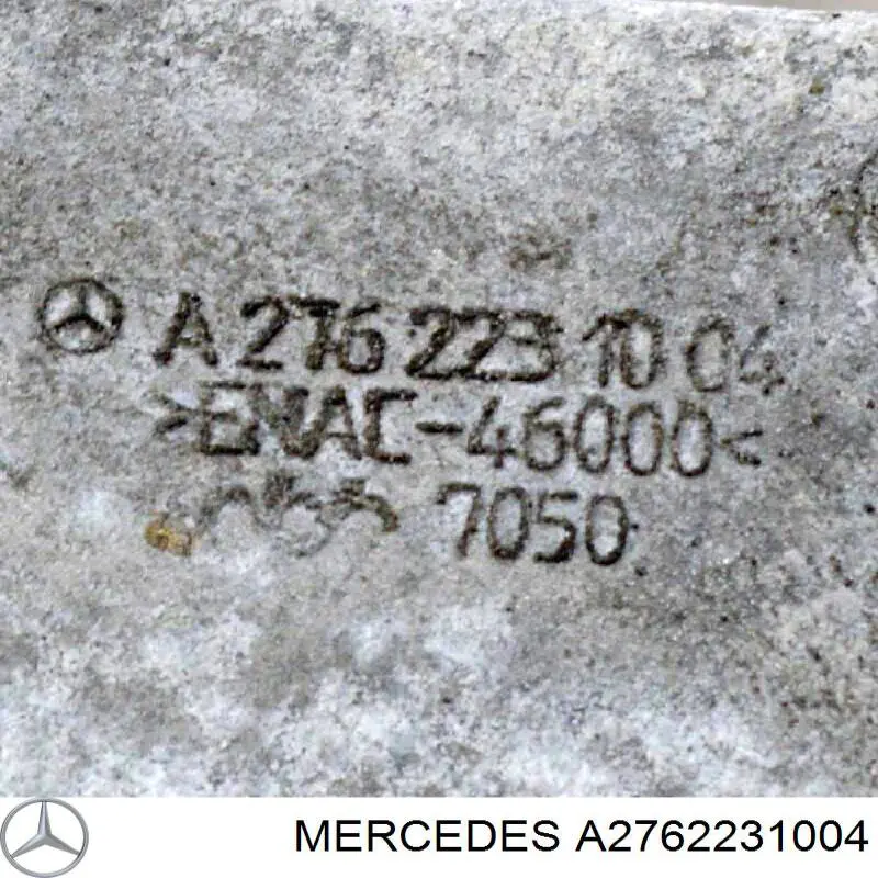 A2762231004 Mercedes