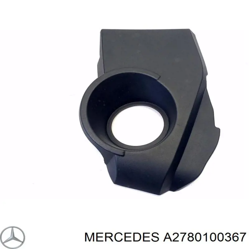 A2780100367 Mercedes cubierta de motor decorativa