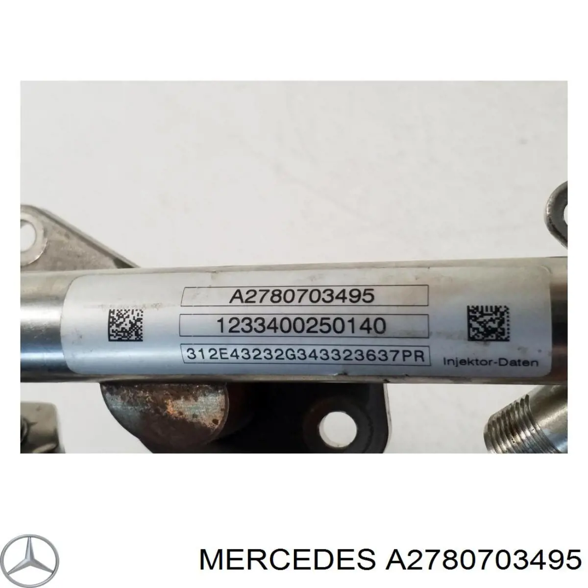 Comprar A2780702495 Mercedes Rampa de combustible derecha