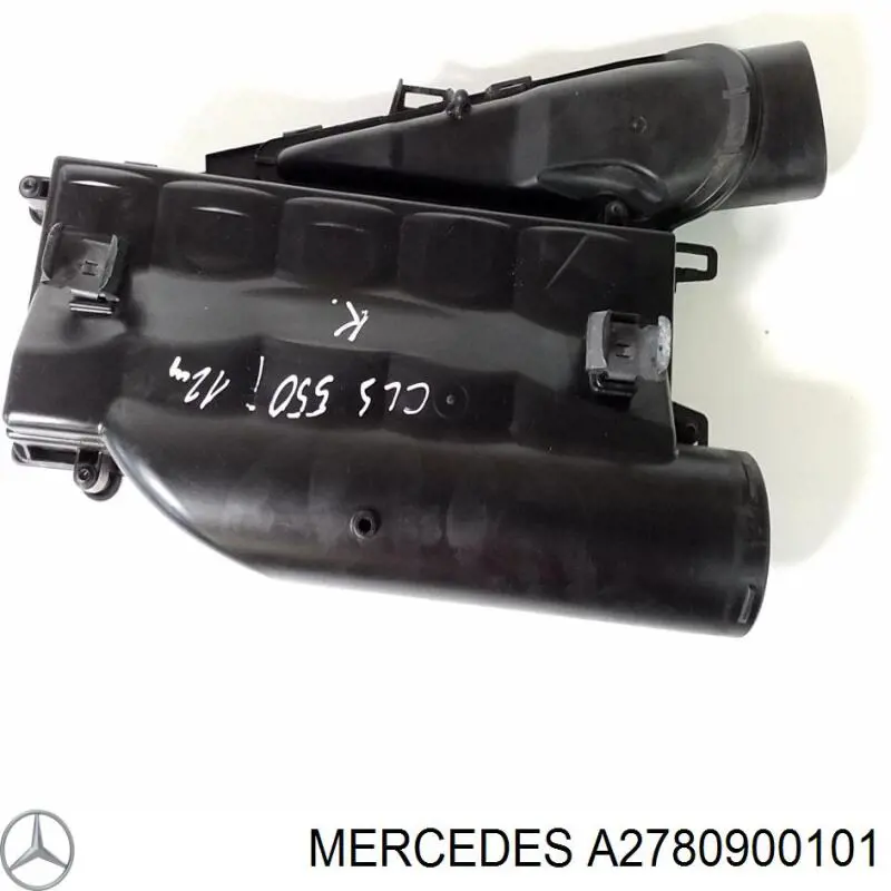 2780900101 Mercedes casco de filtro de aire