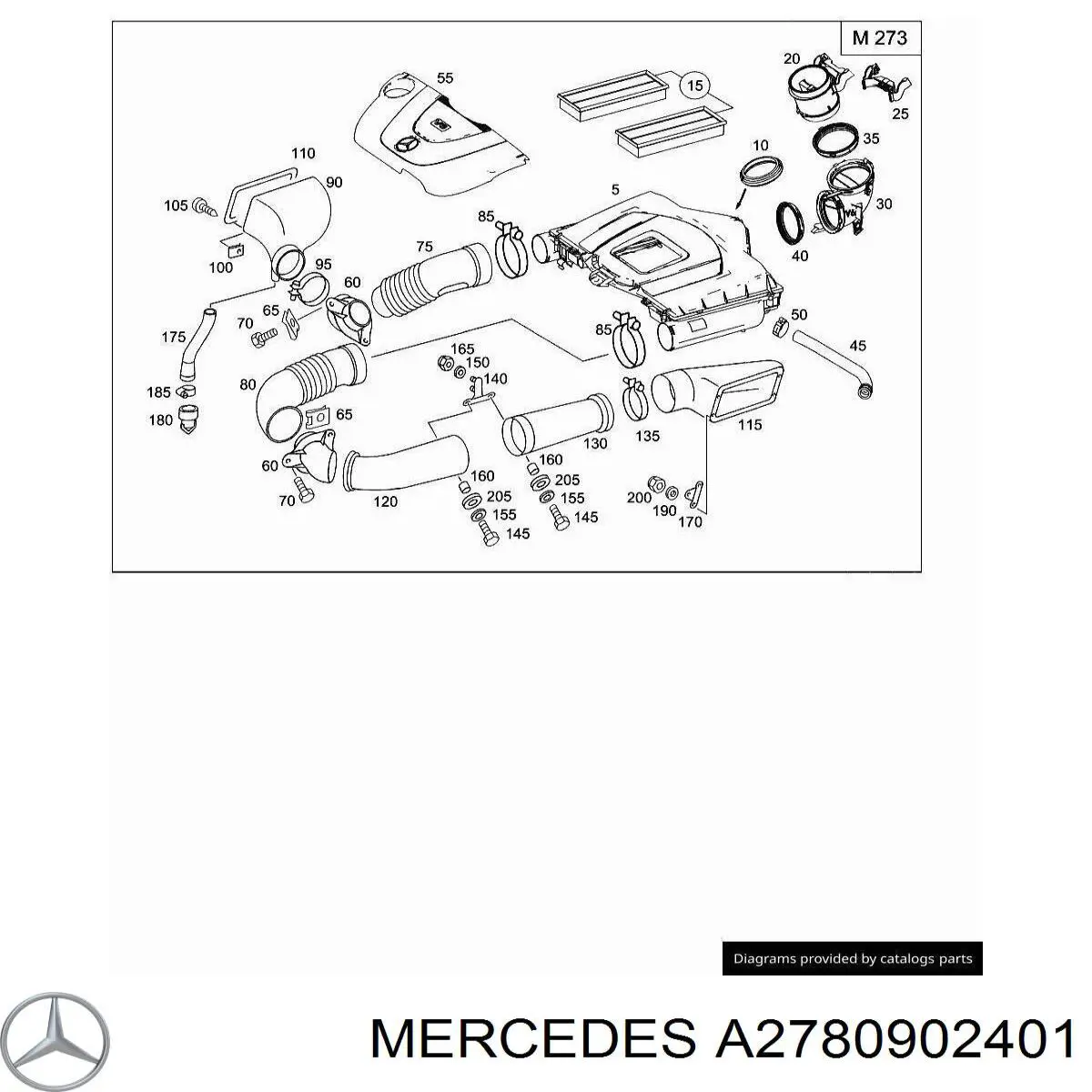 A2780902401 Mercedes