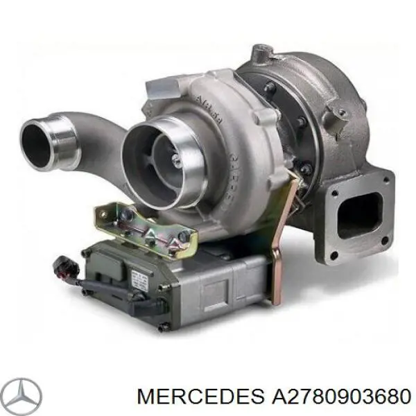 A2780903680 Mercedes turbocompresor