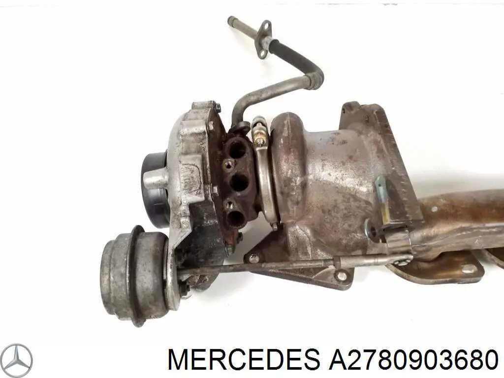 A2780903880 Mercedes Turbo para motor