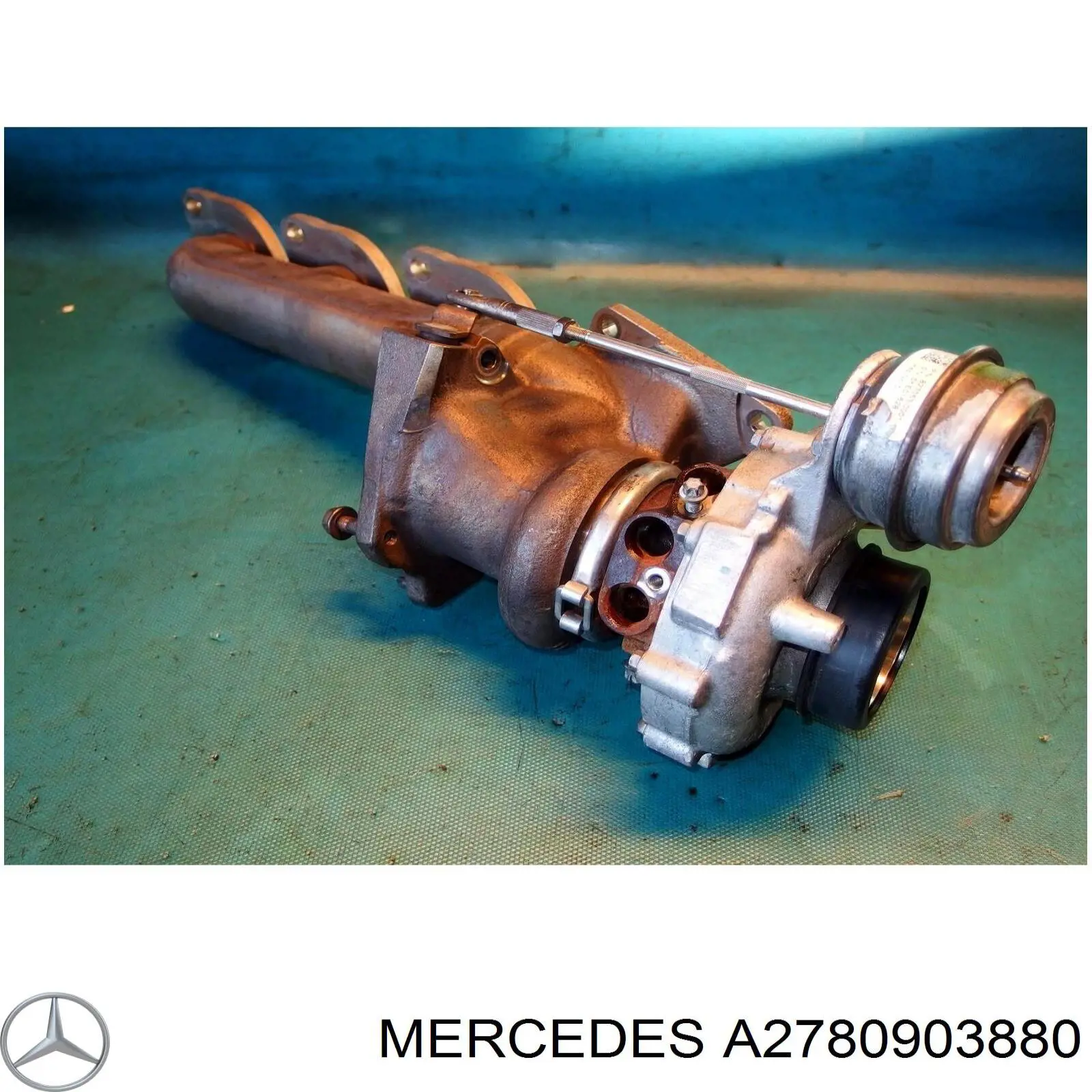 A2780903880 Mercedes turbocompresor