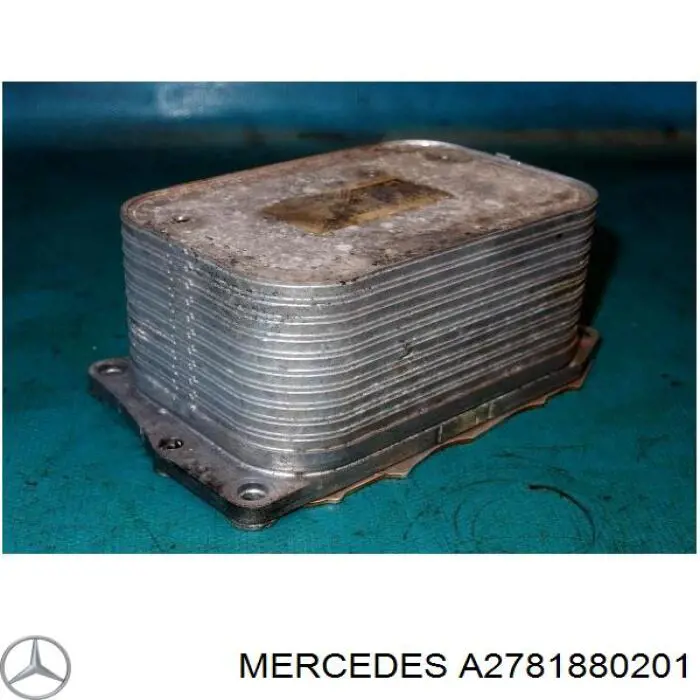 A2781880201 Mercedes radiador de aceite