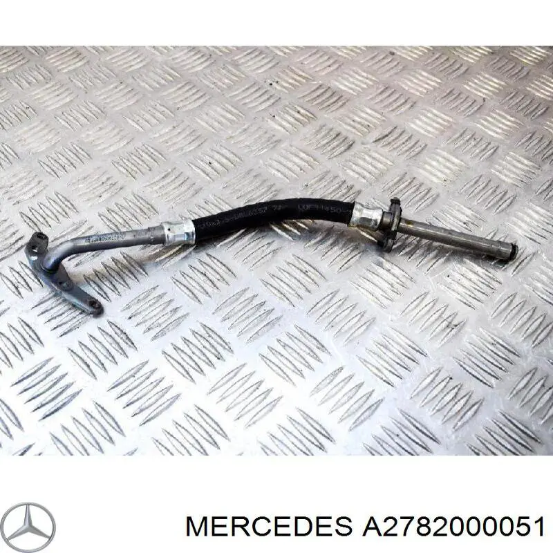 Conducto aceite, turbocompresor, alimentación para Mercedes S (A217)