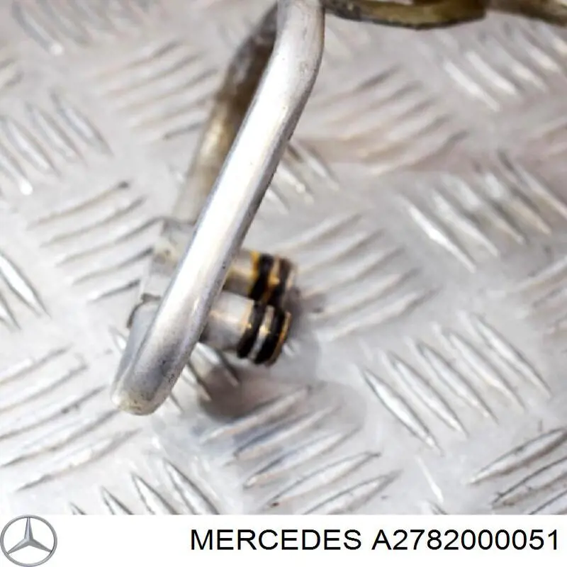 Manguera de refrigerante del turbocompresor, entrada Mercedes A2782000051