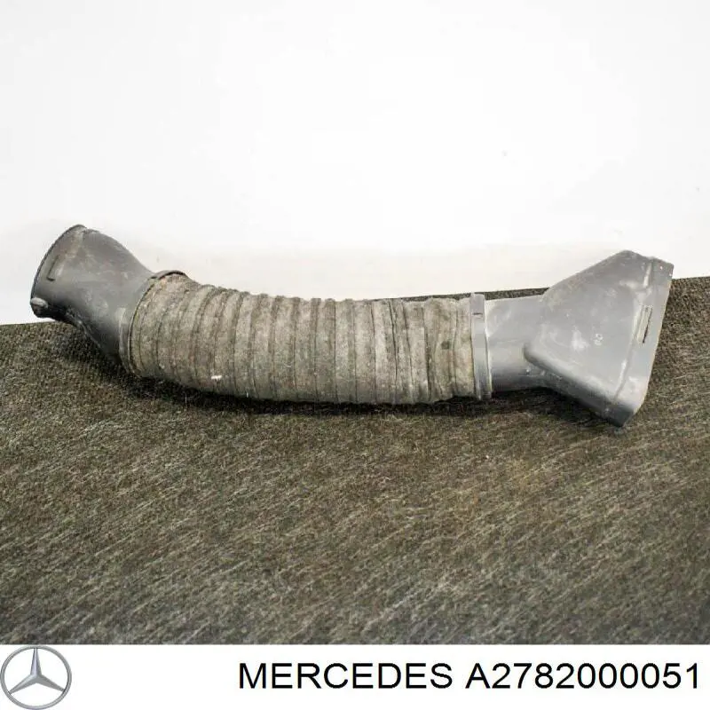 Comprar A2782000051 Mercedes Manguera de refrigerante del turbocompresor, entrada