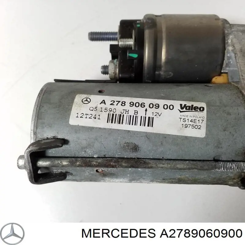 Burro de arranque  Mercedes A2789060900 precio, desde 175,80 EUR