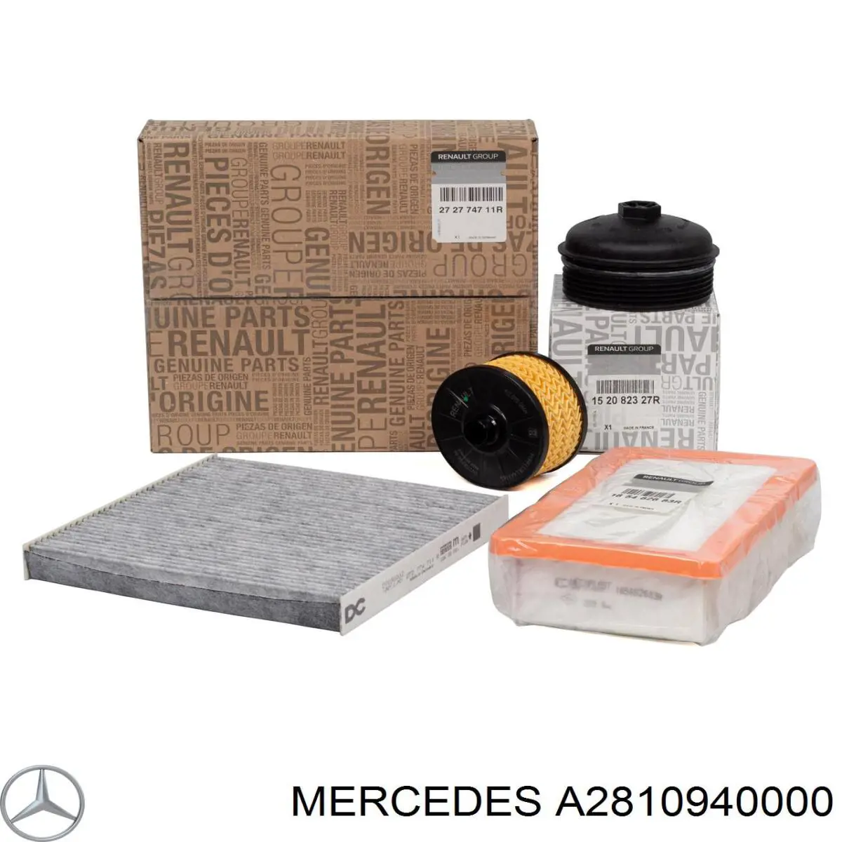 Comprar A2810940000 Mercedes Filtro de aire
