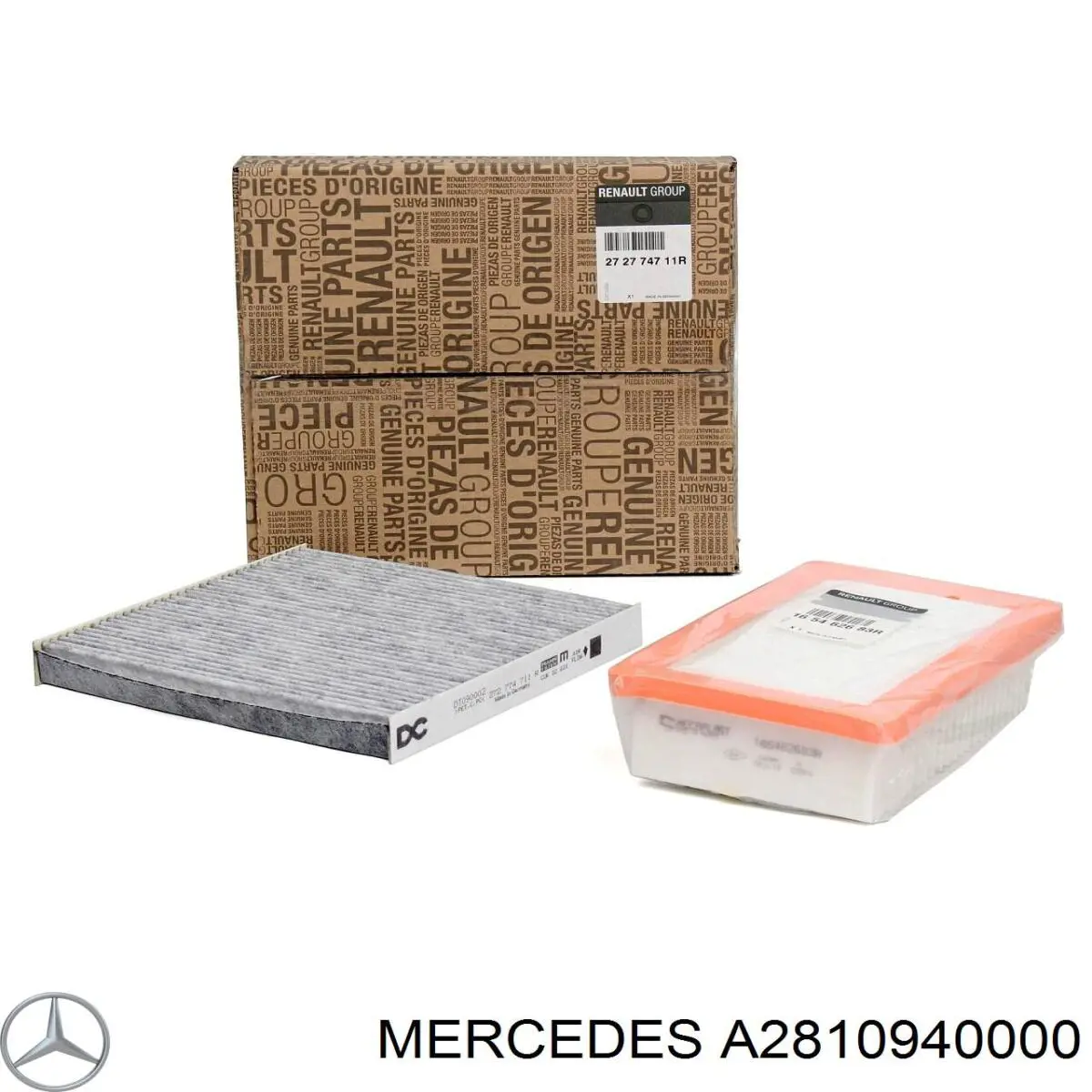 Filtro de aire A2810940000 Mercedes