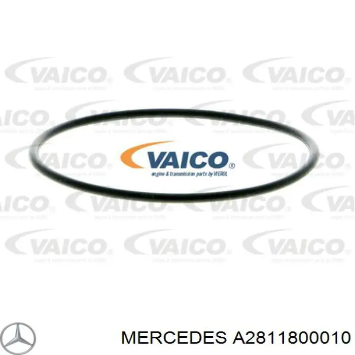 A2811800010 Mercedes Tapa del filtro de aceite
