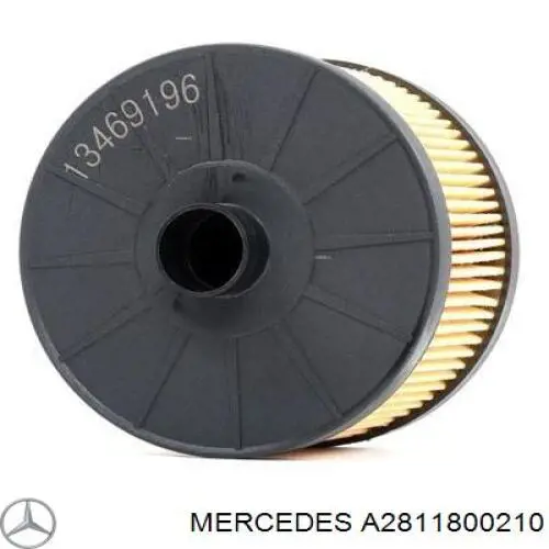 A2811800210 Mercedes filtro de aceite