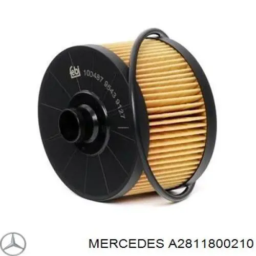 Comprar A2811800210 Mercedes Filtros de aceite