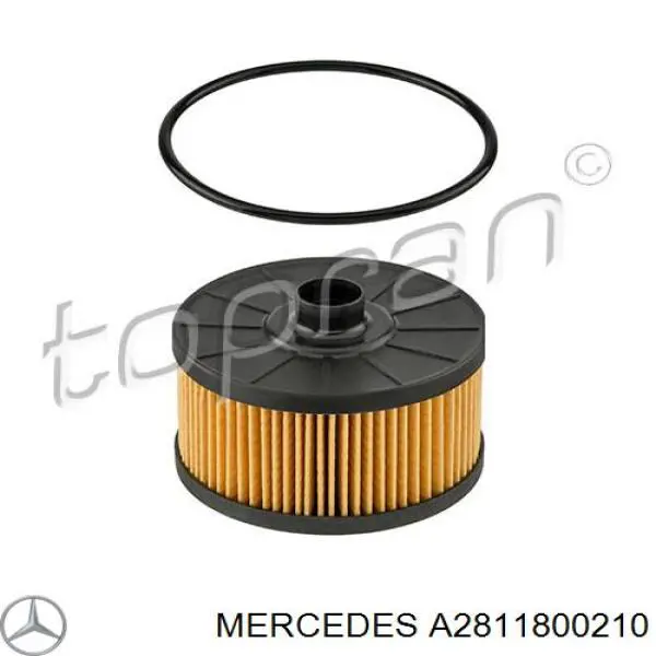 Filtro de aceite Mercedes A2811800210 precio, desde 5,58 EUR