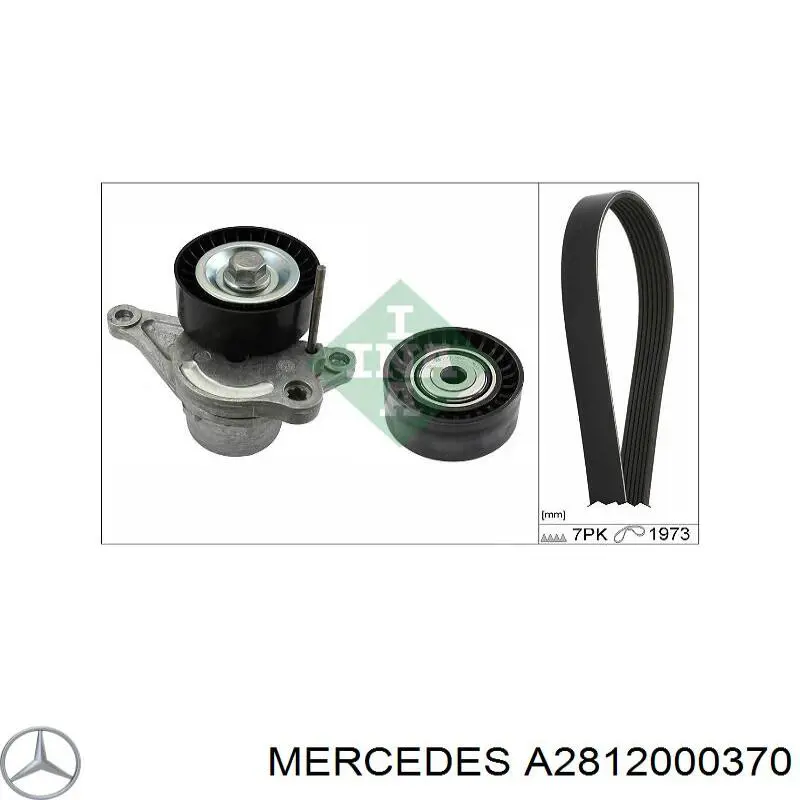 Comprar A2812000370 Mercedes Correa de transmisión