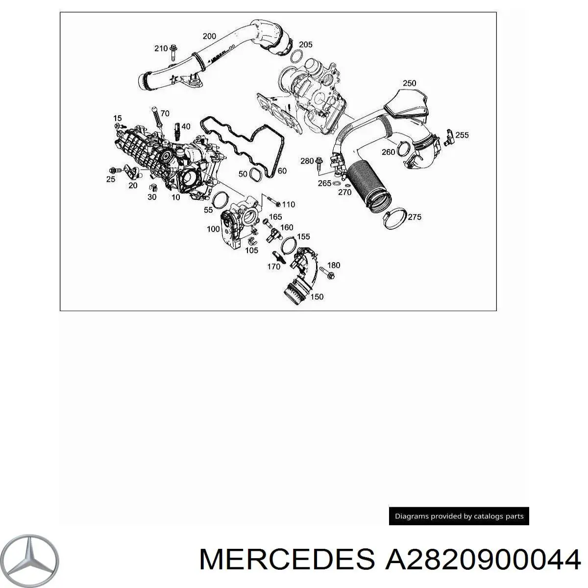 A2820900044 Mercedes