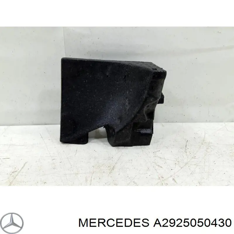 Deflector de aire del radiador Mercedes A2925050430 precio, desde 51,97 EUR