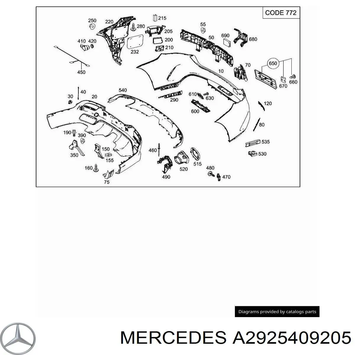 A2925409205 Mercedes