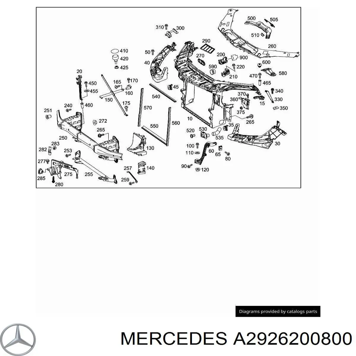 A2926200800 Mercedes