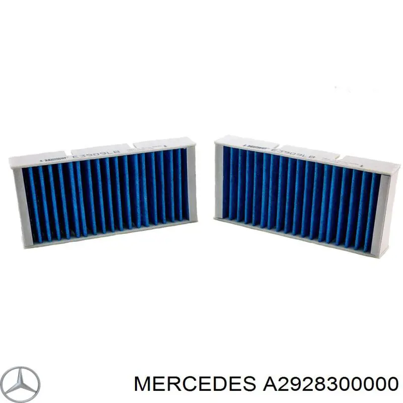 A2928300000 Mercedes filtro de habitáculo