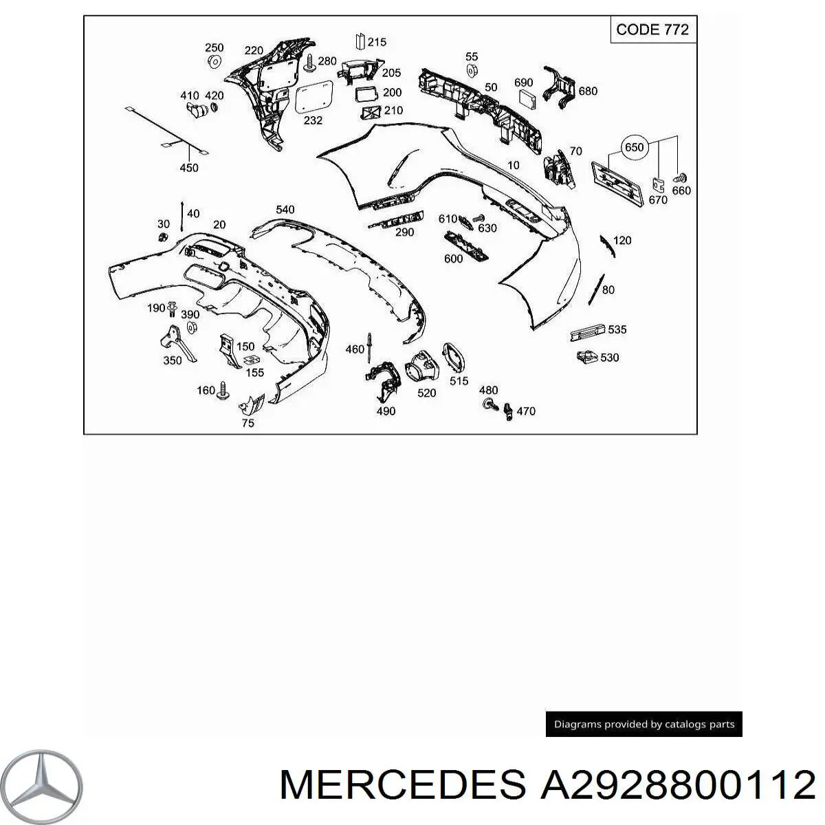 2928800112 Mercedes