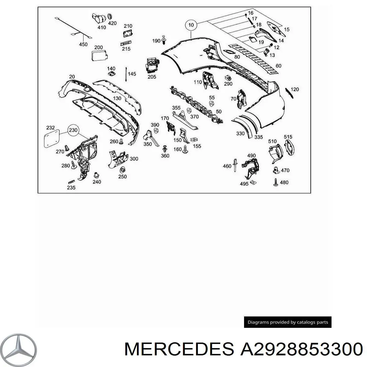 A2928853300 Mercedes