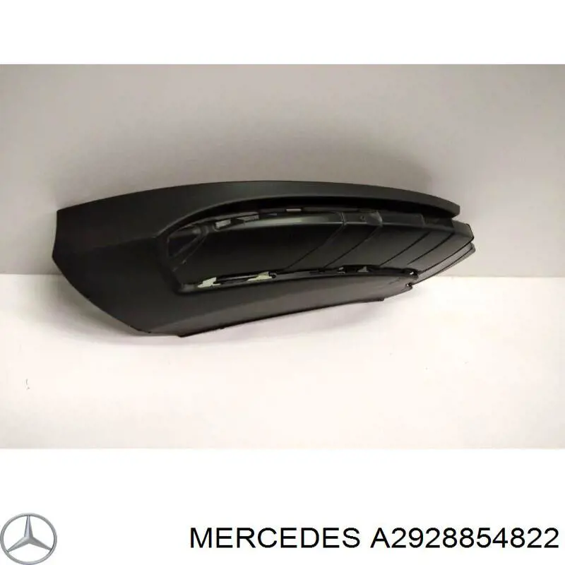 Listón embellecedor/protector, parachoques delantero Mercedes A2928854822