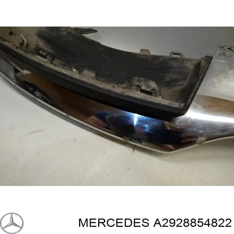 A2928854822 Mercedes Protector, paragolpes