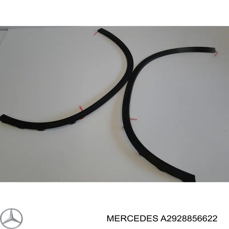 Comprar A2928856622 Mercedes Extensión de la aleta delantera derecha