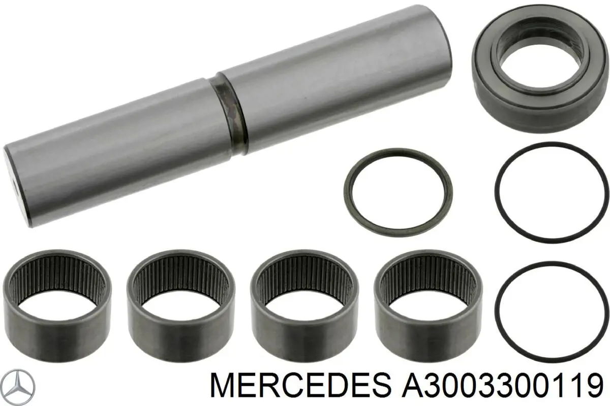 Juego de reparación de pivote de muñón de dirección Mercedes A3003300119 precio, desde 138,88 EUR