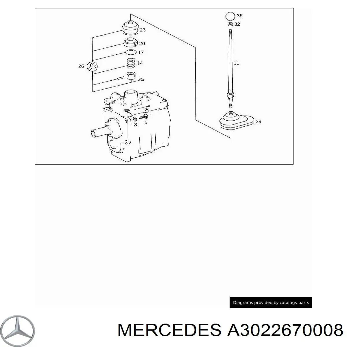 A3022670008 Mercedes