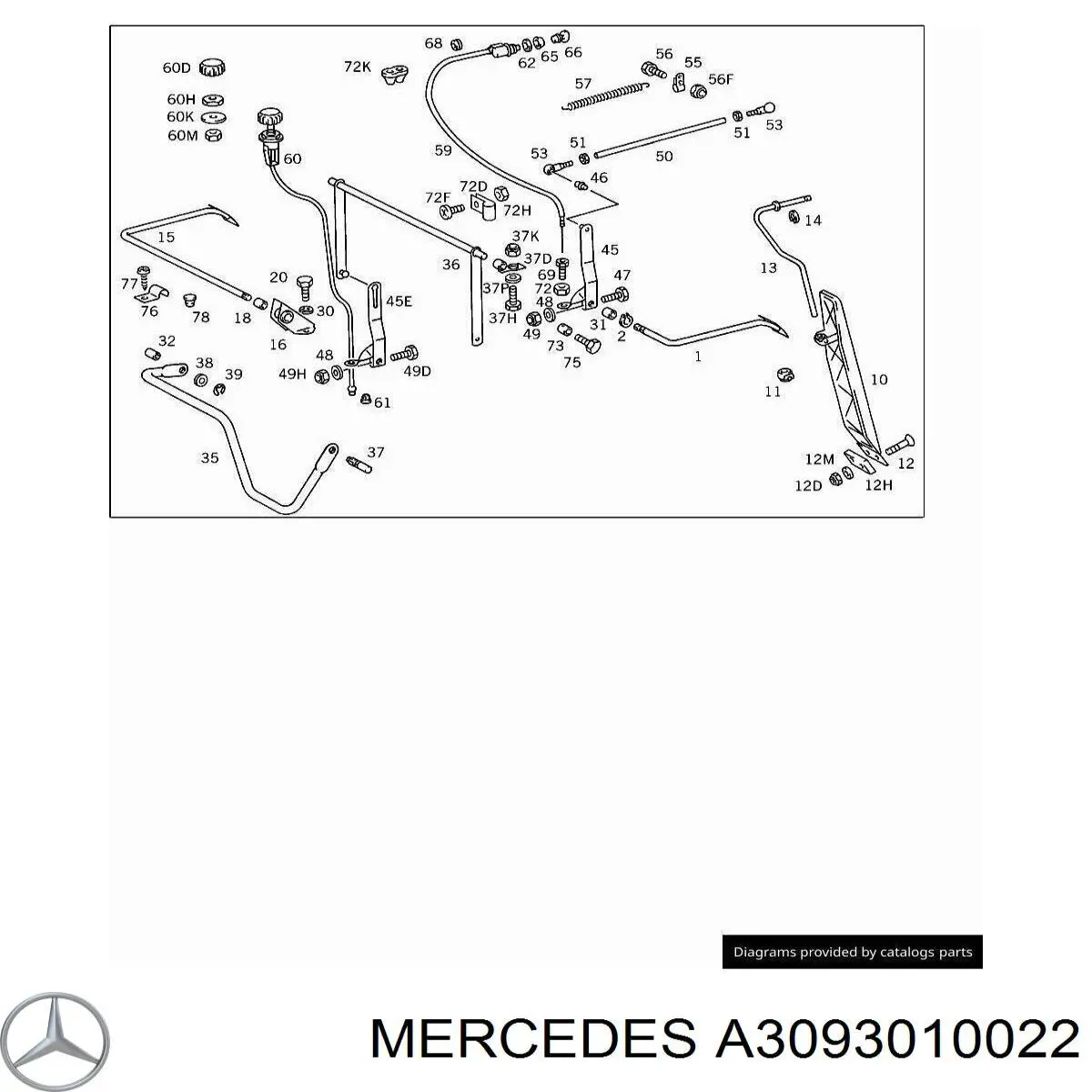 3093010022 Mercedes