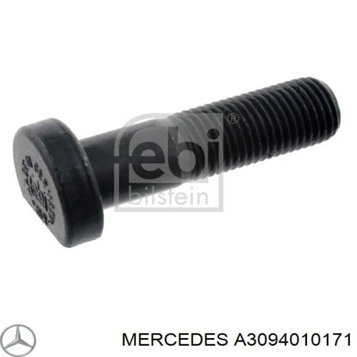 A3094010171 Mercedes espárrago de rueda delantero