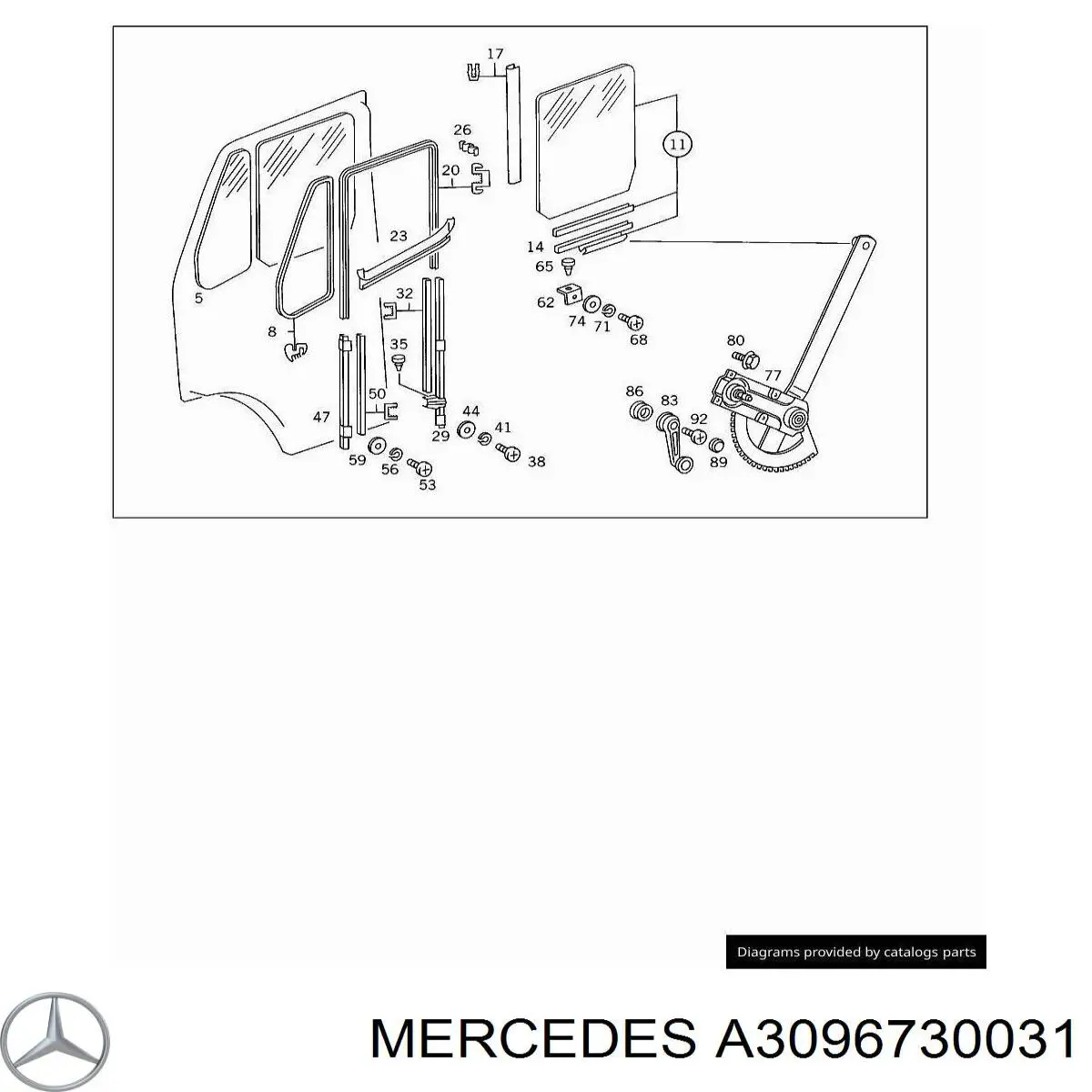 A3096730031 Mercedes